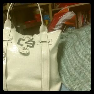 Vintage eel skin Guess Tote Purse